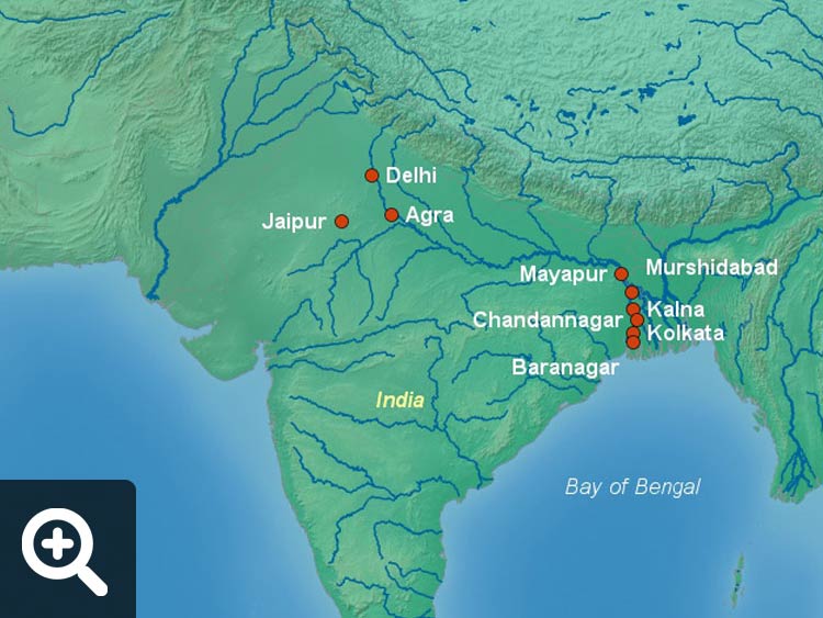 Ganges River Map