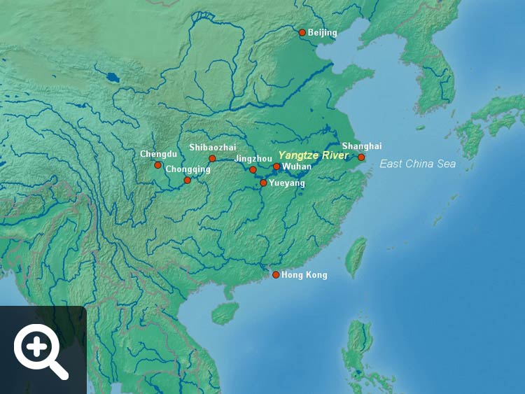 Yangtze River Map